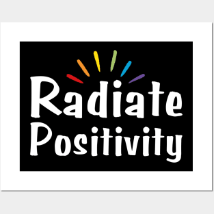 Radiate Positivity Posters and Art